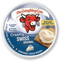 The Laughing Cow cheese wedges