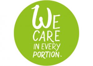We Care in Every Portion Logo